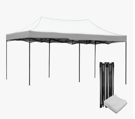 Toldo6x3 plegable blanco sin paredes PRO
